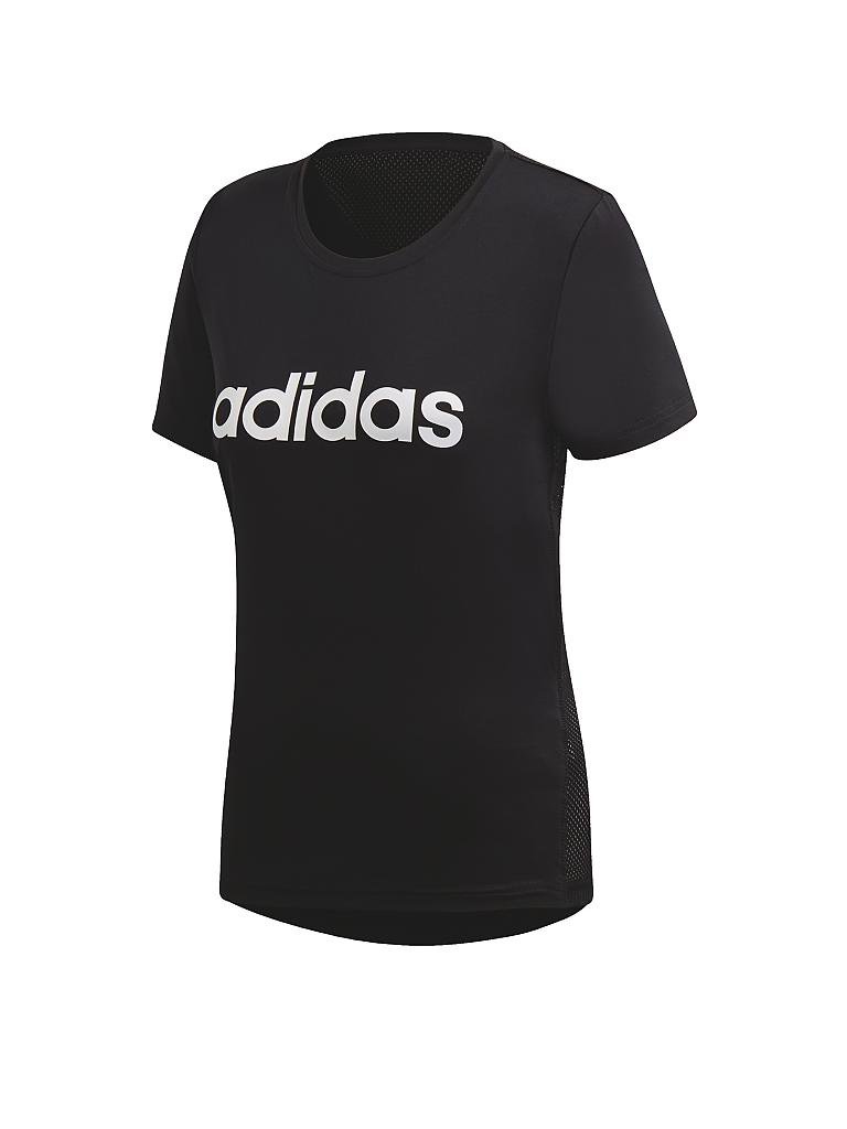 ADIDAS Damen Fitness Shirt Design 2 Move Logo schwarz | XS ADIDAS Damen Fitness Shirt Go To grau | XS